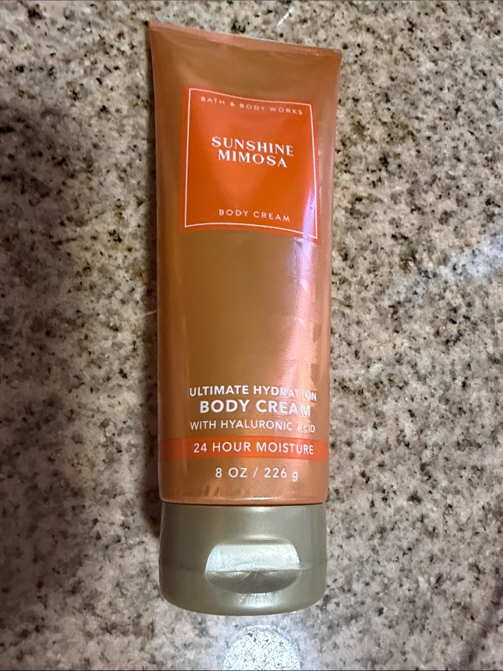 Bath & Body Works Sunshine Mimosa Body Cream - Orange and Gold Cap